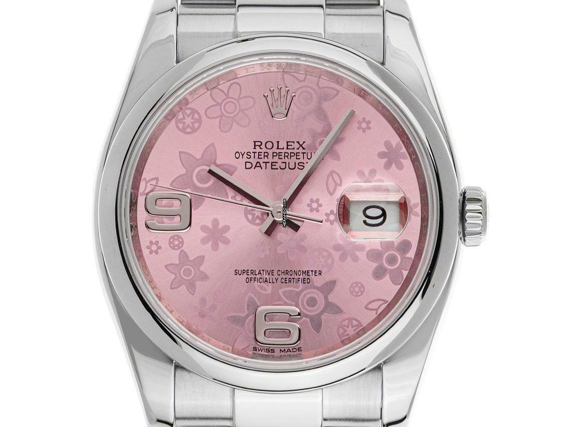  Rolex Datejust 36 Ref.116200 2018 Full Set wie Neu Vintage 