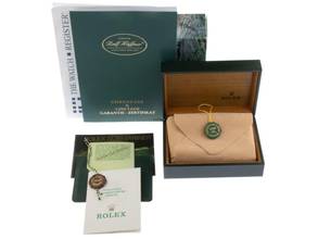 Thumbnail von Rolex Submariner Date Sultan Diamanten Ref.16613 1988 Full Set sehr gut Vintage