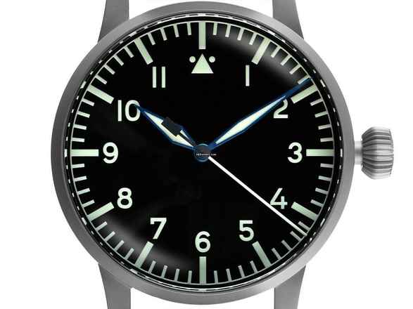  Laco Fliegeruhr Replika Typ A Ref.861829 2005 Full Set Ungetragen Vintage 