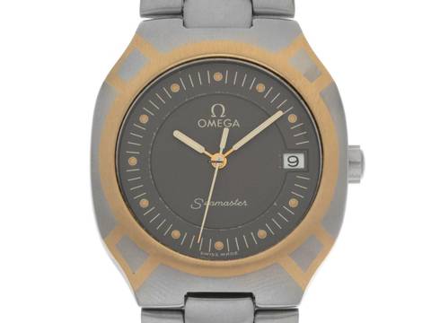  Omega Seamaster Polaris Ref.396.1022 1986 Full Set sehr gut Vintage 