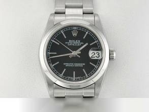 Thumbnail von Rolex Datejust 31 31mm 1998 Edelstahl Automatik Damenuhr Stahl Stainless Steel Oyster-band Chronometer Black Dial