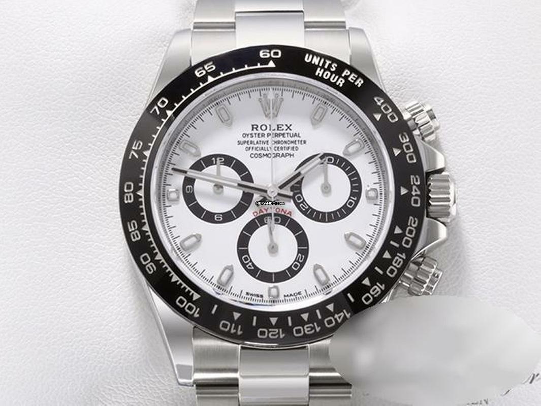  Rolex Daytona 116500ln Edelstahl 2022 Chronograph Automatik Stahl Chrono 