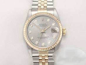 Thumbnail von Rolex Datejust 31 Stahl Gelbgold 750 Diamanten Automatik Gold Stahl Stainless Steel 18kt Yellow Gold Jubilé-band Chronometer Oyster White Dial