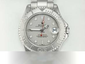 Thumbnail von Rolex Yacht-Master Medium 35mm 168622 Stahl Platin 2003 Automatik Damen Stainless Steel Oyster-band Chronometer