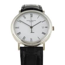 Thumbnail von Patek Philippe Calatrava 18K Hobnail Bezel Ref.3944