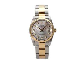 Thumbnail von Rolex Datejust 31 Edelstahl Gelbgold 78273 Perlmutt Dia