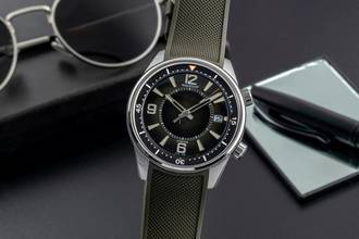 Thumbnail von Jaeger-LeCoultre Polaris Date Stahl Automatik Herrenuhr Ref Q906863J B&P 2024