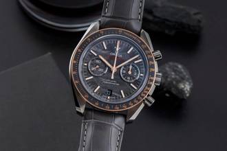Thumbnail von Omega Speedmaster Grey Side of the Moon Meteorite Ref.311.63.44.51.99.001 B&P