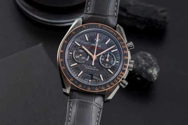  Omega Speedmaster Grey Side of the Moon Meteorite Ref.311.63.44.51.99.001 B&P 