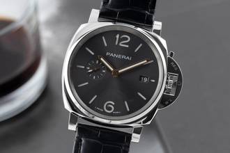 Thumbnail von Panerai Luminor Due Stahl Automatik Ref. PAM01250 B&P 2023