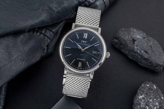 Thumbnail von IWC Portofino Automatic Schaffhausen Portofino Automatik Edelstahl Herrenuhr Ref IW356501