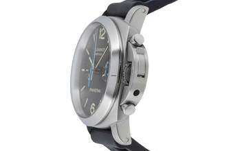 Thumbnail von Panerai Luminor 1950 Chronograph Rattrapante Stahl Automatik Ref. PAM00362