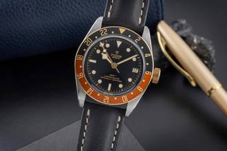Thumbnail von Tudor Black Bay GMT Stahl / Gold Automatik Herrenuhr M79833MN B&P 2022