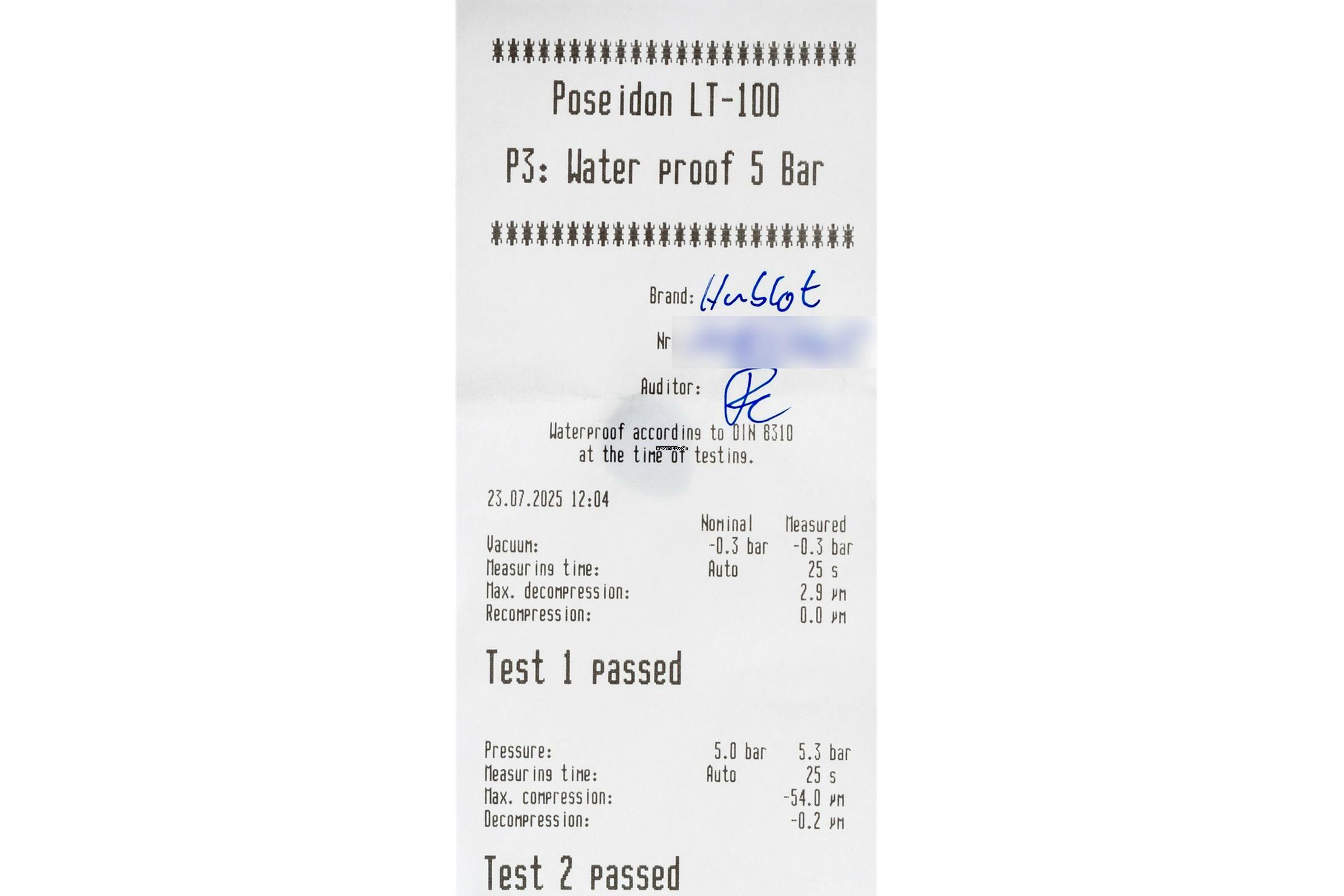 Thumbnail von Hublot Classic Fusion 45 Automatik Herren Titan Ref. 511.NX.1171.LR Papers 2016