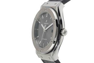 Thumbnail von Hublot Classic Fusion 45 Automatik Herren Titan Ref. 511.NX.1171.LR Papers 2016