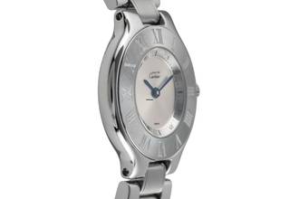 Thumbnail von Cartier 21 Must de Cartier SM Stahl Quarz Lady Damenuhr Ref. W10109T2 1340