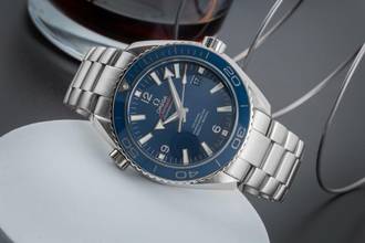 Thumbnail von Omega Seamaster Planet Ocean 600M Co-Axial Titan Ref. 232.90.46.21.03.001 B&P