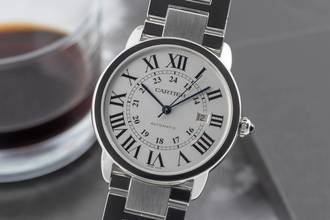 Thumbnail von Cartier Ronde Solo de Cartier XL Automatik Herrenuhr Ref. W6701011