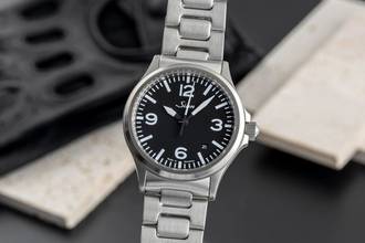 Thumbnail von Sinn 556 Edelstahl Automatik Herrenuhr Ref. 556A Box & Papiere 2018