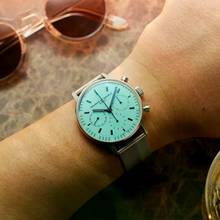 Thumbnail von Maurice de Mauriac L3 Türkis Milanese optional in dunkelblau und grün