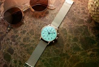 Thumbnail von Maurice de Mauriac L3 Türkis Milanese optional in dunkelblau und grün