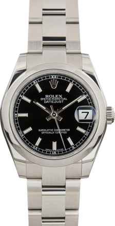  Rolex Datejust 31 31MM - Roulette Date Wheel - Box+Papers - 24 Months Warranty - 178240 2010 