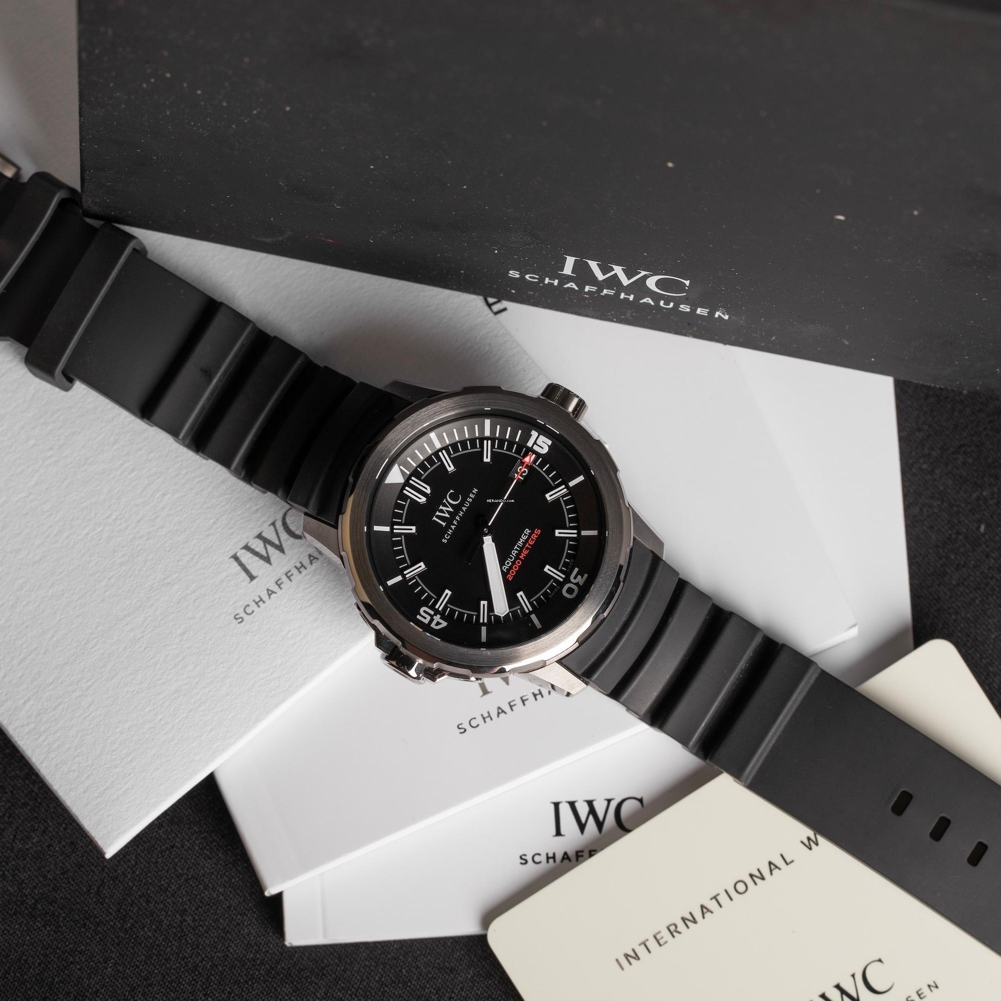 IWC Aquatimer Automatic 2000 Ocean 2000 Aquatimer Automatic Limited to 350 Full Set Unworn