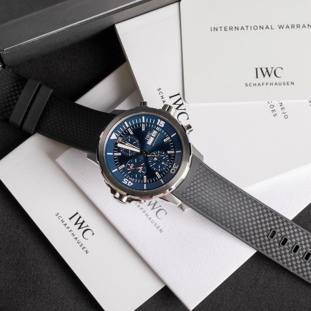  IWC Aquatimer Chronograph Cousteau Full Set Limited to 2500 Units 