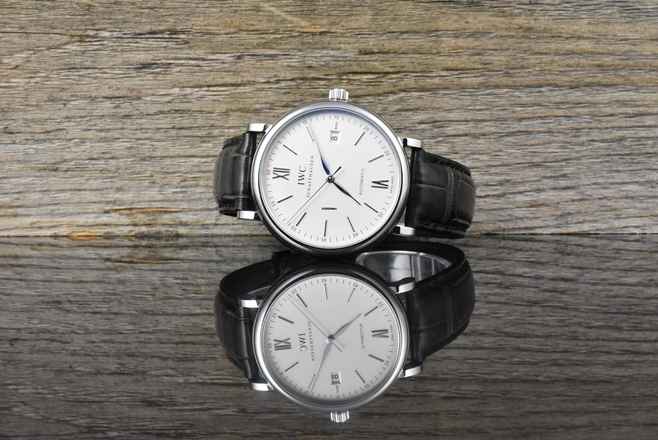  IWC Portofino Automatic 40MM Silver / White Dial Steel 2025 Full Set 