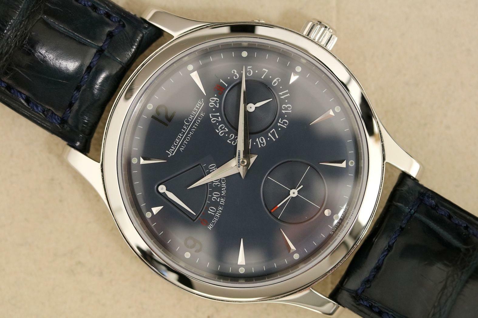 Thumbnail von Jaeger-LeCoultre Master Control Reserve de Marche PLATIN zum Stahlpreis!