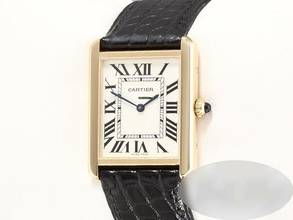 Thumbnail von Cartier Tank Solo Großes Modell Edelstahl Gelbgold 750 W1018855 2024 Stahl Gold