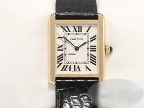 Thumbnail von Cartier Tank Solo Großes Modell Edelstahl Gelbgold 750 W1018855 2024 Stahl Gold