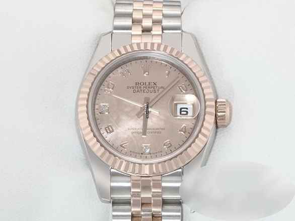  Rolex Lady-Datejust 26mm 179171 Stahl Roségold 750 Goldust Diamanten Automatik Stainless Steel 18kt Rose Gold Jubilé-band Chronometer Oyster 