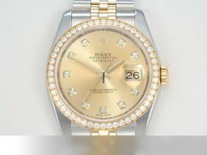 Thumbnail von Rolex Datejust 36 36mm 116243 2011 Stahl Gelbgold 750 Diamanten Automatik Stainless Steel 18kt Yellow Gold Jubilé-band Chronometer Oyster