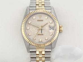 Thumbnail von Rolex Datejust 31 Medium Stahl Gelbgold 750 Diamanten Automatik Stainless Steel 18kt Yellow Gold Stahl Jubilé-band Chronometer Oyster