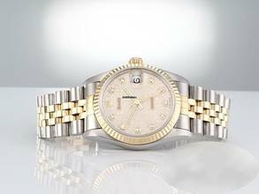 Thumbnail von Rolex Datejust 31 Medium Stahl Gelbgold 750 Diamanten Automatik Stainless Steel 18kt Yellow Gold Stahl Jubilé-band Chronometer Oyster