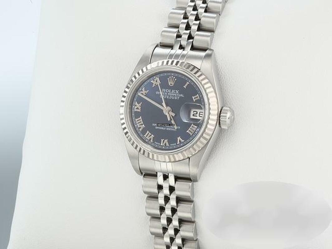 Thumbnail von Rolex Lady-Datejust Stahl Weissgold 750 2002 Automatik Gold Damen