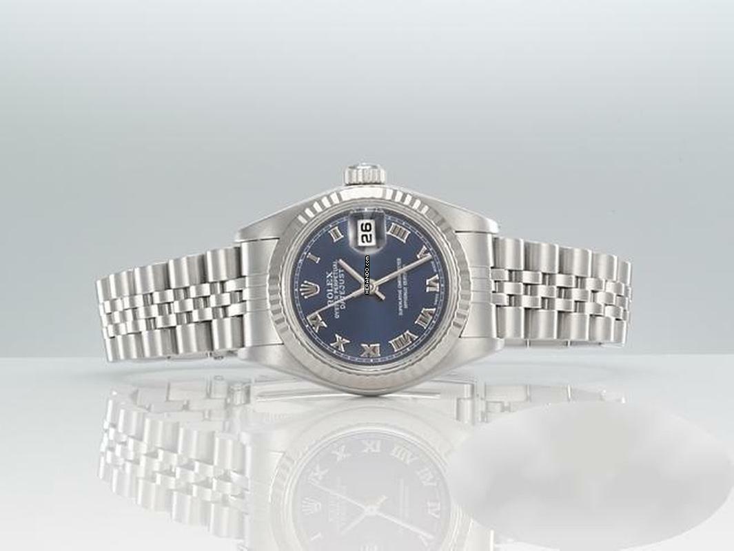 Thumbnail von Rolex Lady-Datejust Stahl Weissgold 750 2002 Automatik Gold Damen