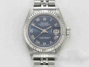 Thumbnail von Rolex Lady-Datejust Stahl Weissgold 750 2002 Automatik Gold Damen