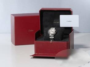 Thumbnail von Cartier Ballon Bleu 36mm W4bb0017 2021 Edelstahl Diamanten Automatik Stahl Steel