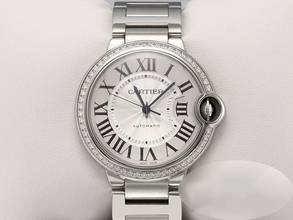 Thumbnail von Cartier Ballon Bleu 36mm W4bb0017 2021 Edelstahl Diamanten Automatik Stahl Steel