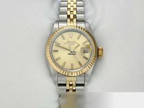 Thumbnail von Rolex Lady-Datejust Date Edelstahl Gelbgold 750 Automatik Damenuhr Gold Stahl Stainless Steel 18kt Yellow Gold Jubilé-band Chronometer Oyster