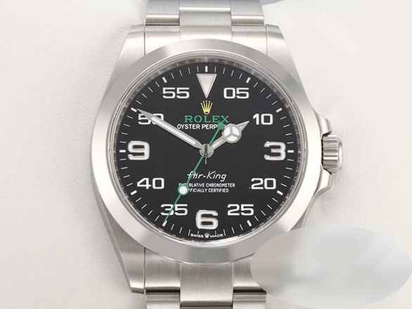  Rolex Air King 40mm 126900 2023 Edelstahl Automatik Stahl Herrenuhr 