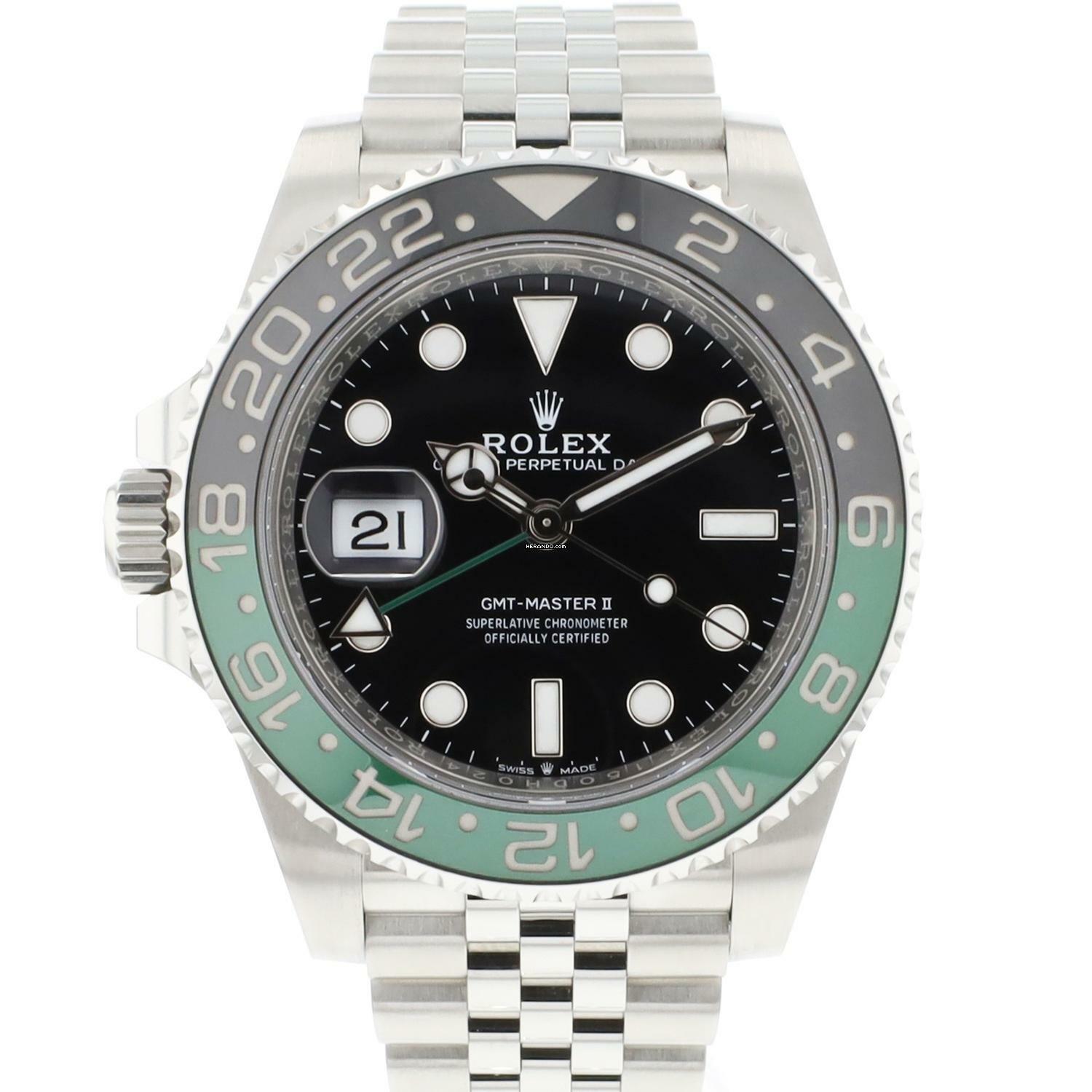  Rolex GMT-Master II 126720 VTNR Green Jubilee 