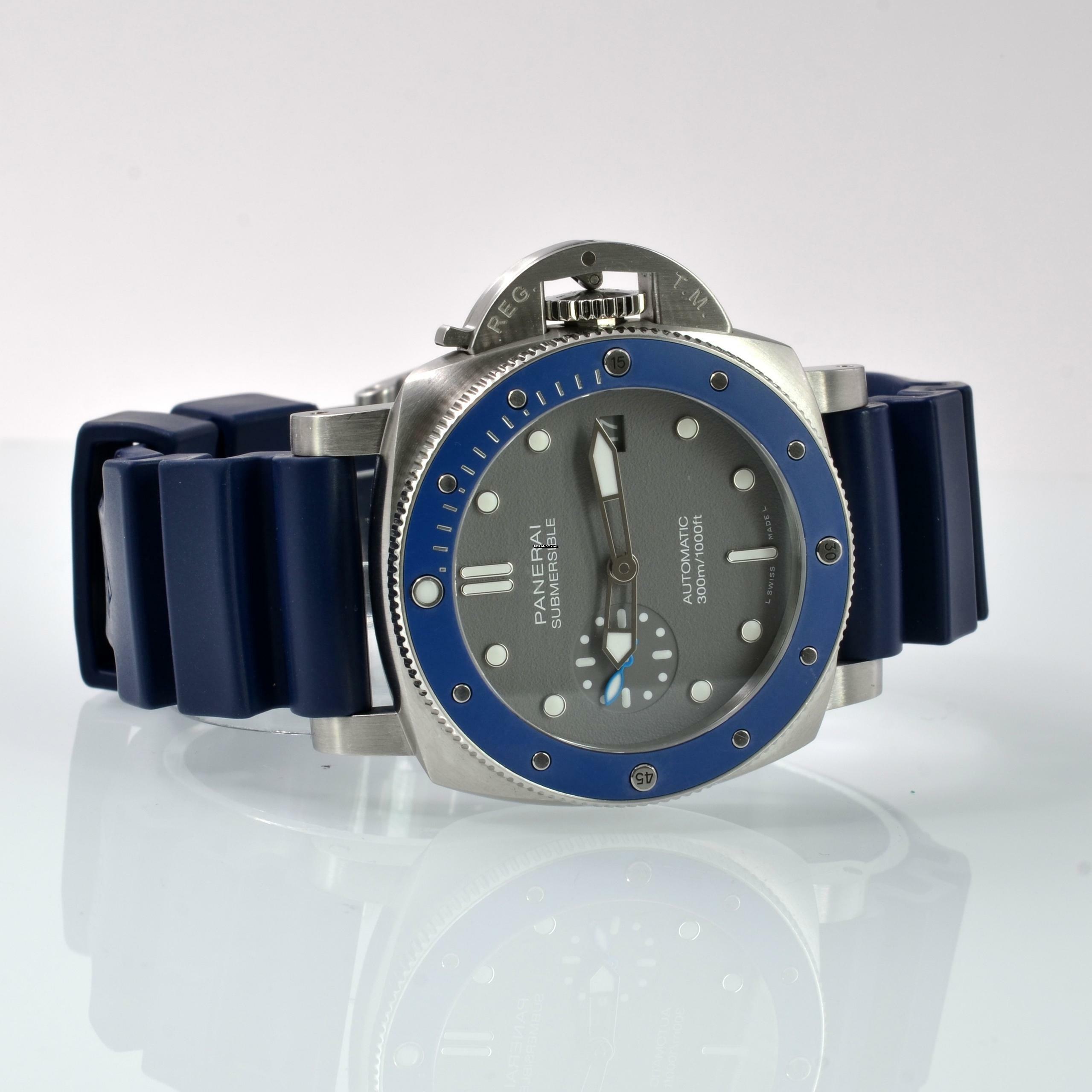 Thumbnail von Panerai Luminor Submersible PAM00959 Grey 42MM Automatic like NEW