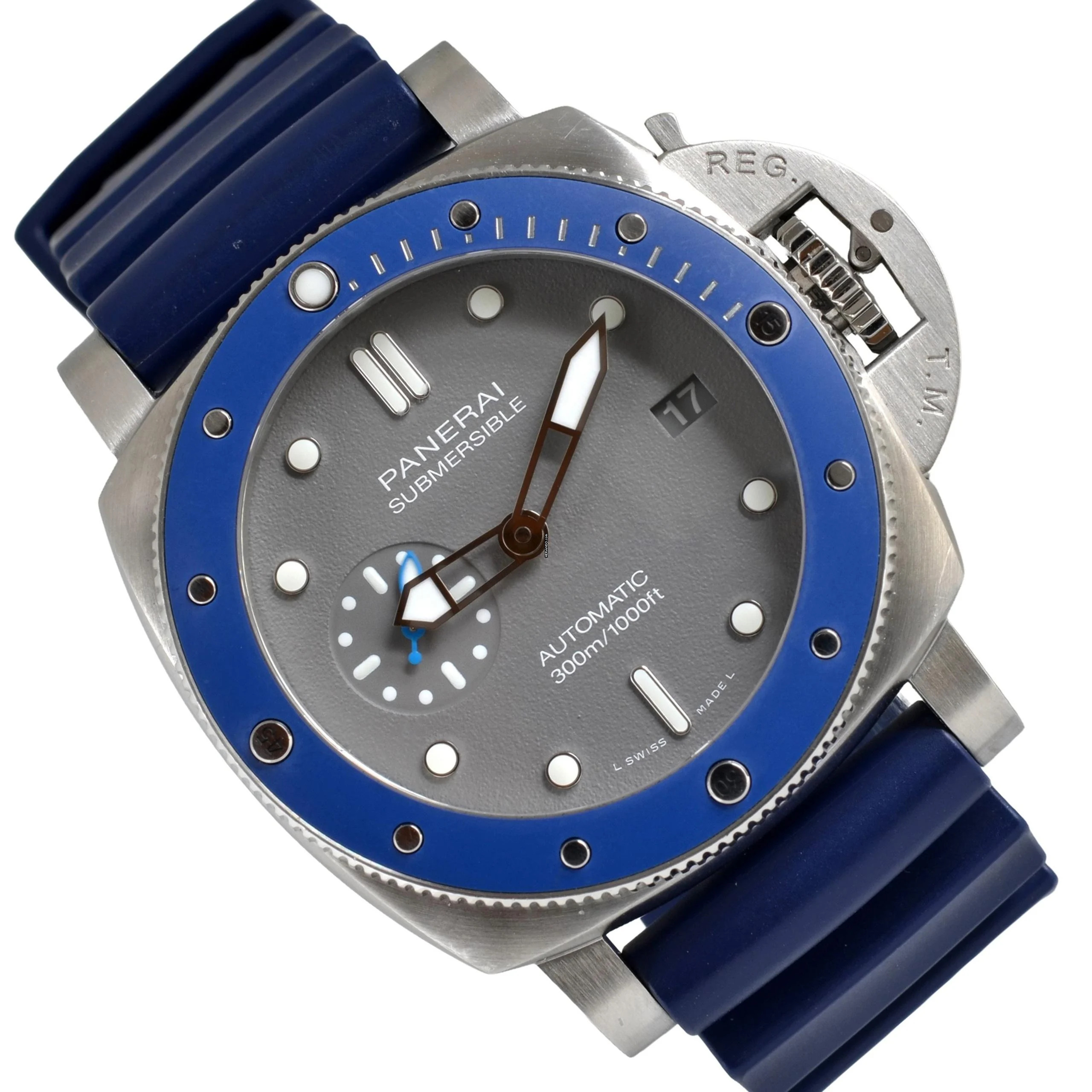  Panerai Luminor Submersible PAM00959 Grey 42MM Automatic like NEW 