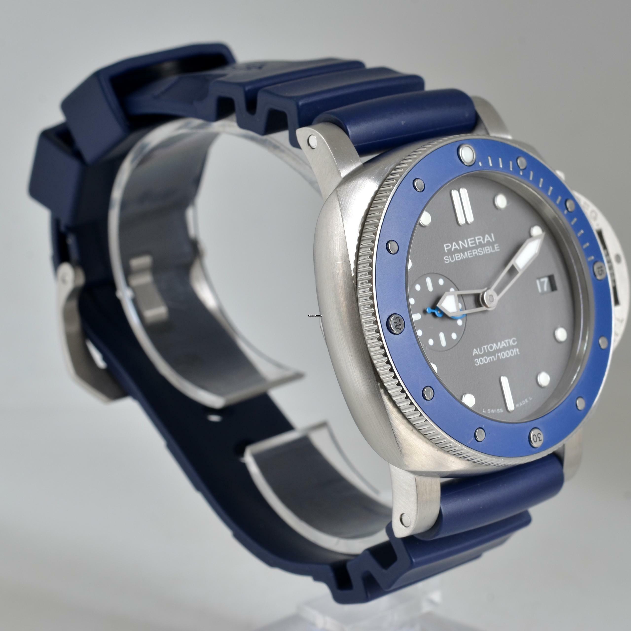 Thumbnail von Panerai Luminor Submersible PAM00959 Grey 42MM Automatic like NEW