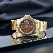 Thumbnail von Rolex GMT-Master 1675 Concorde Chocolate Enamel dial yellow gold 18KT 1968
