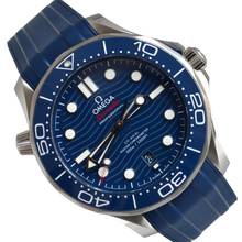 Thumbnail von Omega Seamaster Diver 300 M Automatic blue Full Set like NEW