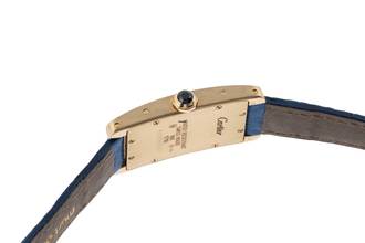 Thumbnail von Cartier Tank Américaine SM 18k (0,750) Gold Quarz Damenuhr Ref. W2601556